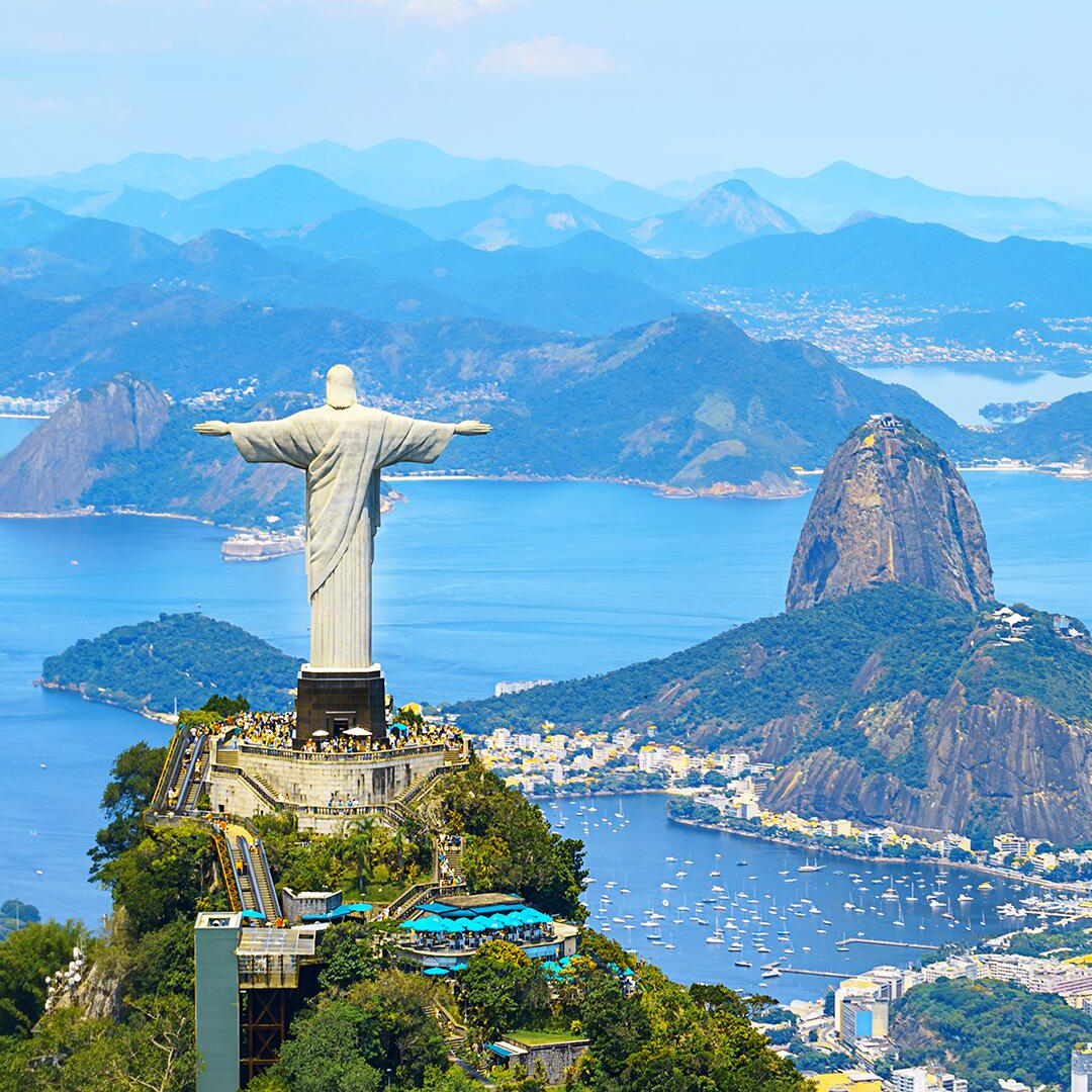 Photo of Christ the Redeemer in Brazil